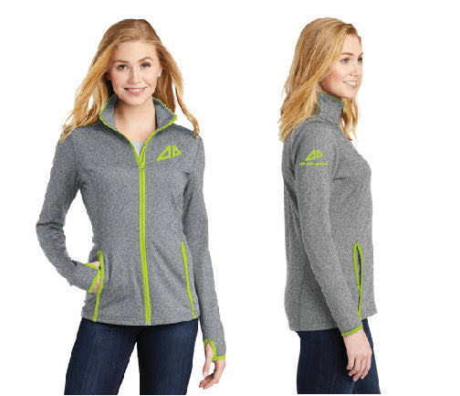 Women's Sport-Wick® Stretch Contrast Full-Zip Jacket