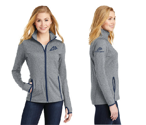 Women's Sport-Wick® Stretch Contrast Full-Zip Jacket